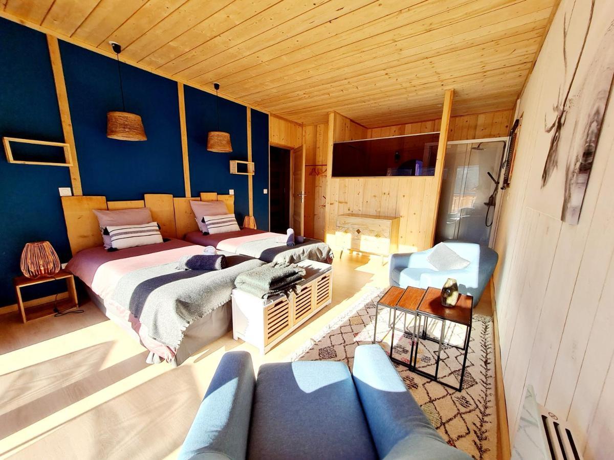 Le Chalet Du Blanc Spa Yoga Aillon-le-Jeune Eksteriør bilde