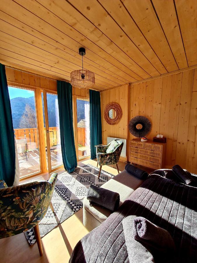 Le Chalet Du Blanc Spa Yoga Aillon-le-Jeune Eksteriør bilde