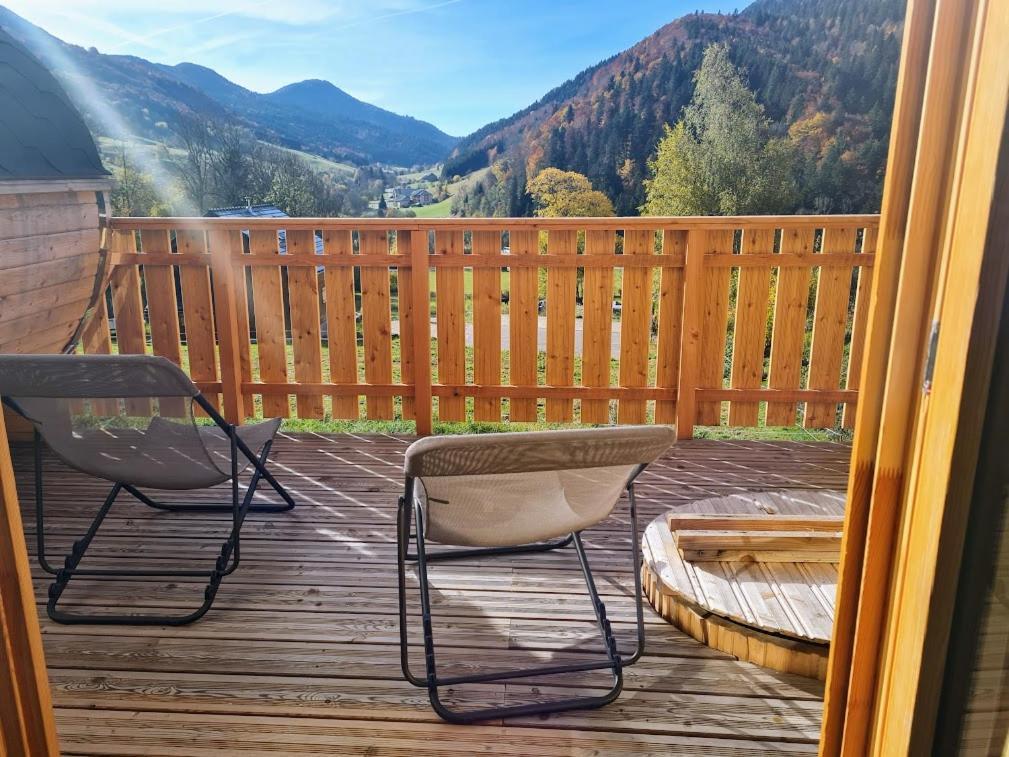 Le Chalet Du Blanc Spa Yoga Aillon-le-Jeune Eksteriør bilde