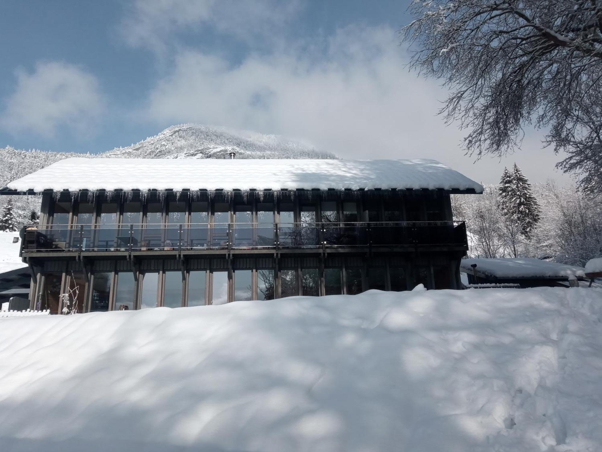 Le Chalet Du Blanc Spa Yoga Aillon-le-Jeune Eksteriør bilde