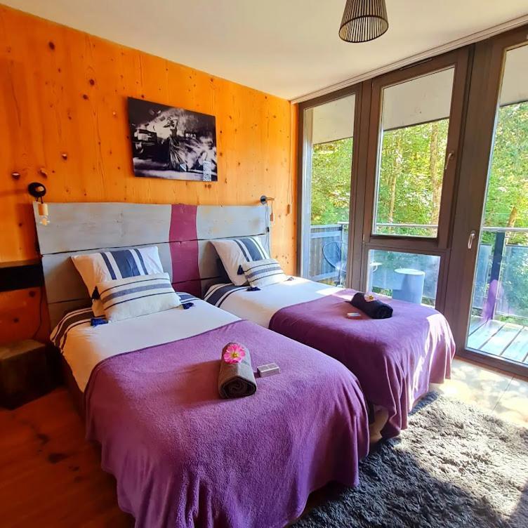 Le Chalet Du Blanc Spa Yoga Aillon-le-Jeune Eksteriør bilde